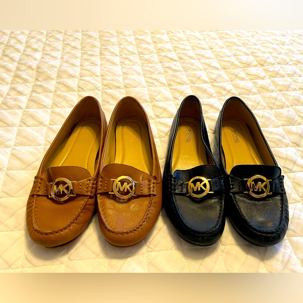 Michael Kors Loafer Lot Black and Brown 7.5